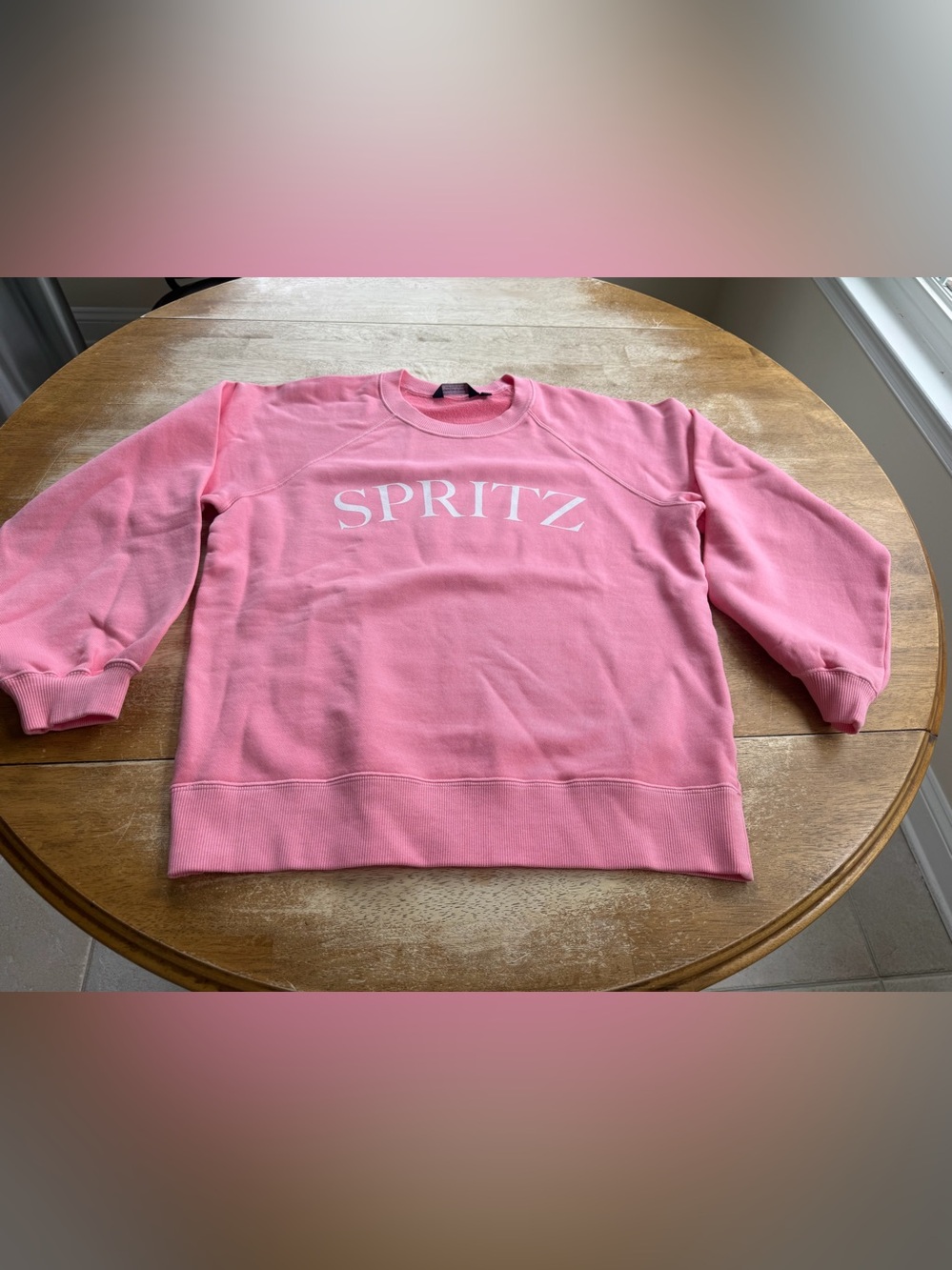 Vineyard Vines Pink Crewneck Sweatshirt